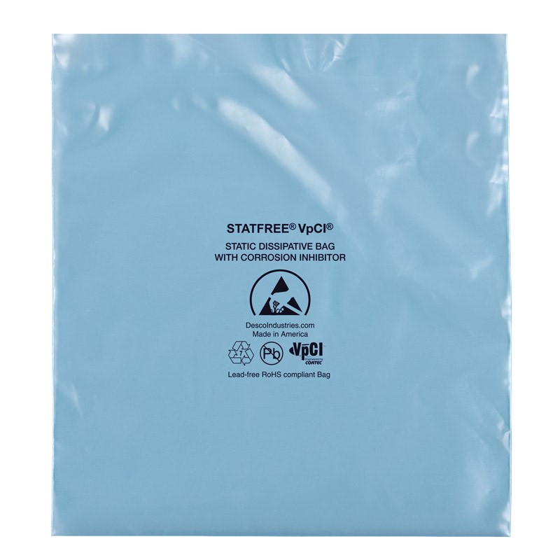 【14170】VPCI-125 HP ESD BLUE, 4IN X 6IN,