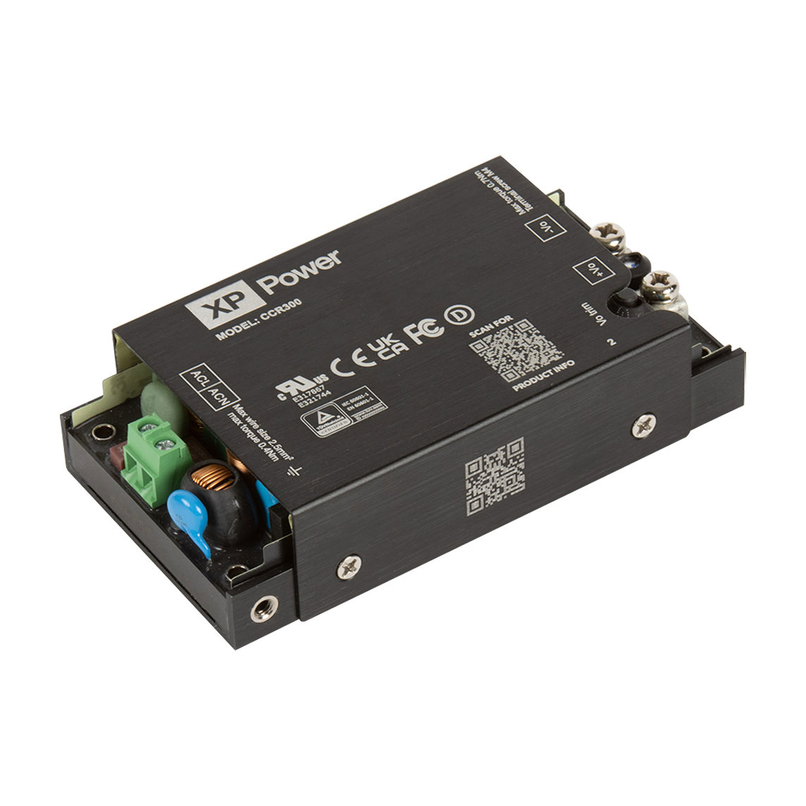 AC-DC POWER SUPPLY 48VDC 6.25A【CCR300PS48】