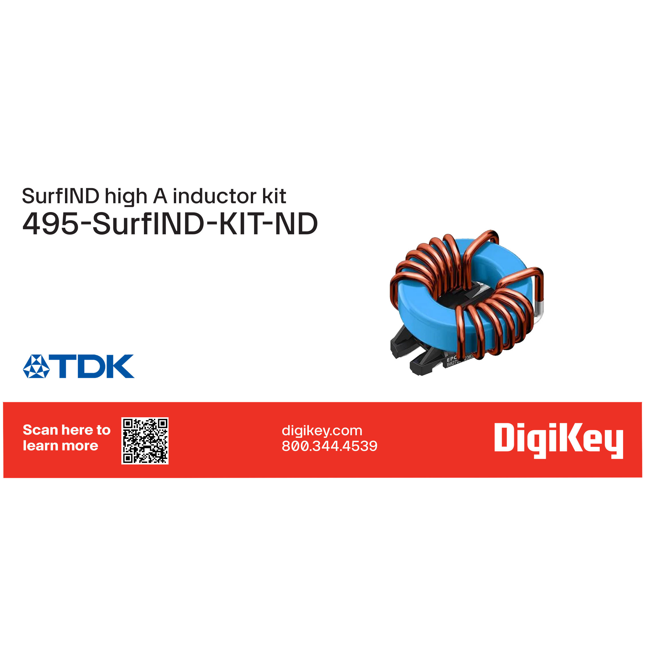 【SURFIND-KIT】SURFIND HIGH A INDUCTOR KIT