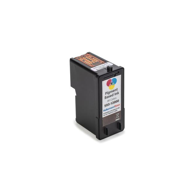 【593-12000】INKJET INK CARTRIDGE, COLOR, PIG