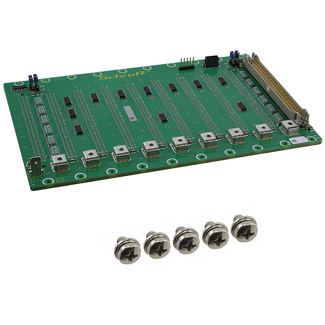 【23001010】BACKPLANE 3U 10 CHANNEL VME J1