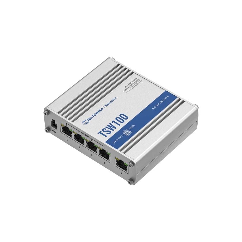 【TSW100010020】TSW100 5 PORT UNMANAGED SWITCH