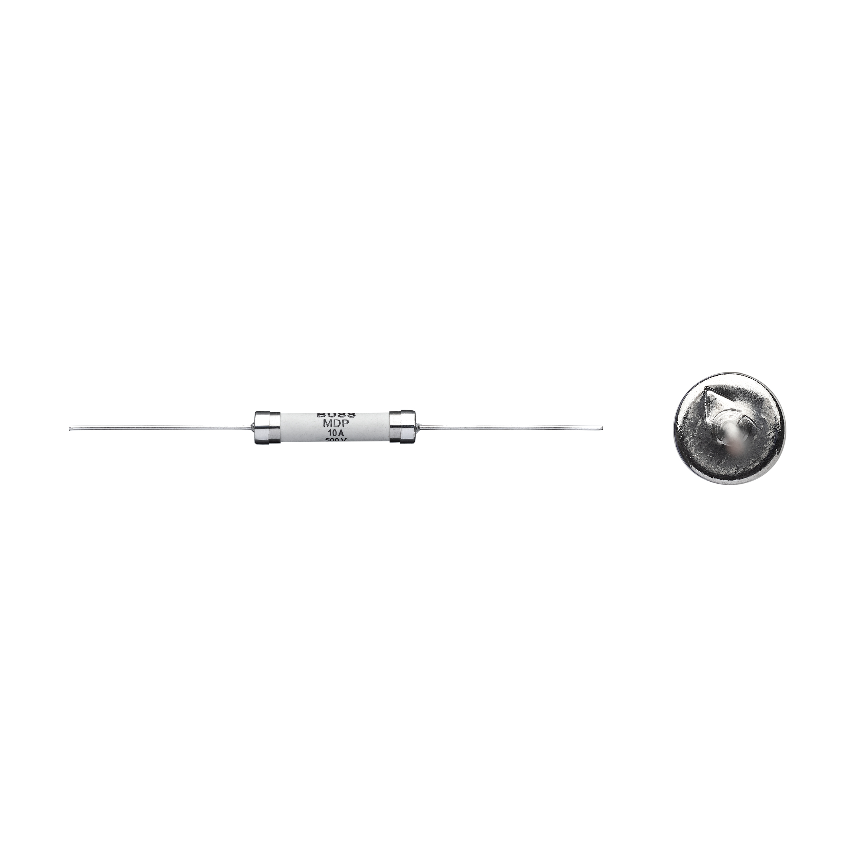 【BK-MDP-V-10-R】FUSE CERAMIC 10A 500VAC/250VDC