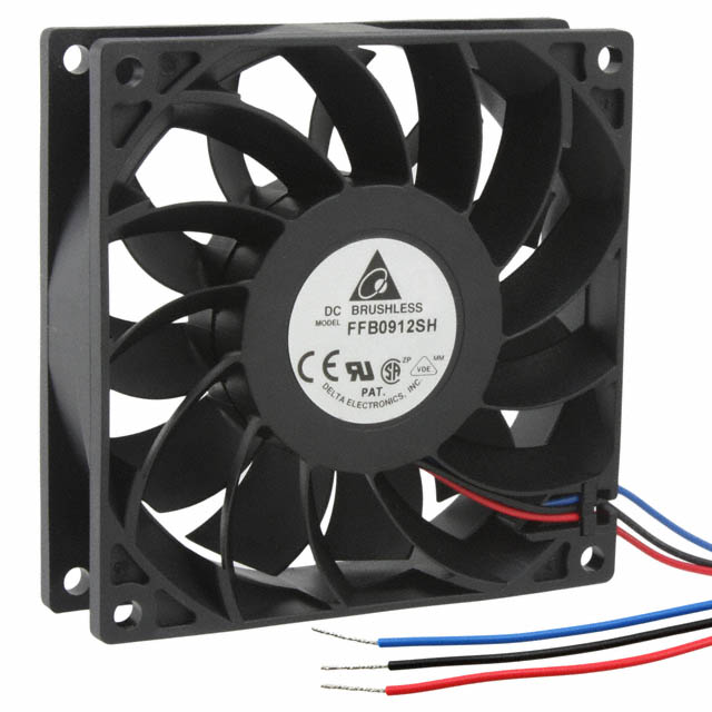 【FFB0912SH-F00】FAN AXIAL 92X25.4MM 12VDC WIRE