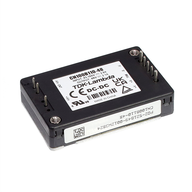【CN100B110-48】DC-DC, RAILWAY, 100.8W, 43-160V,