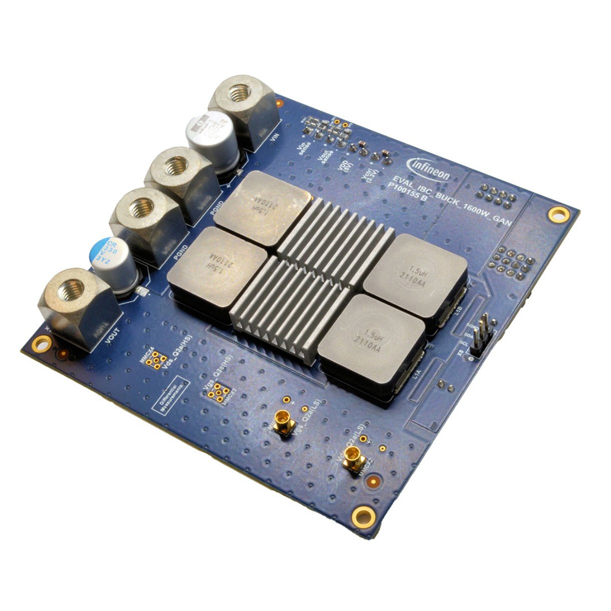定電圧中間バスコンバータ(12V/1600W)【REFIBC1600WGANTOBO1】