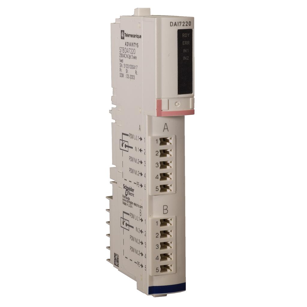 INPUT MODULE 2 DIGITAL 115-230V【STBDAI7220K】