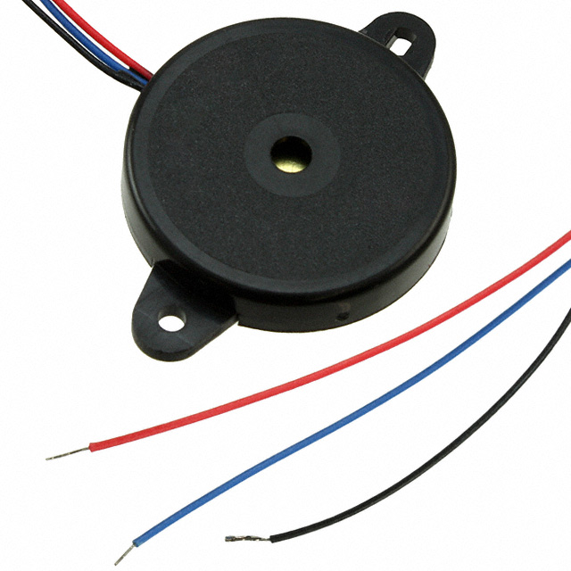 【PT-2038FWQ】BUZZER PIEZO 12V 24MM FLANGE[バルク]