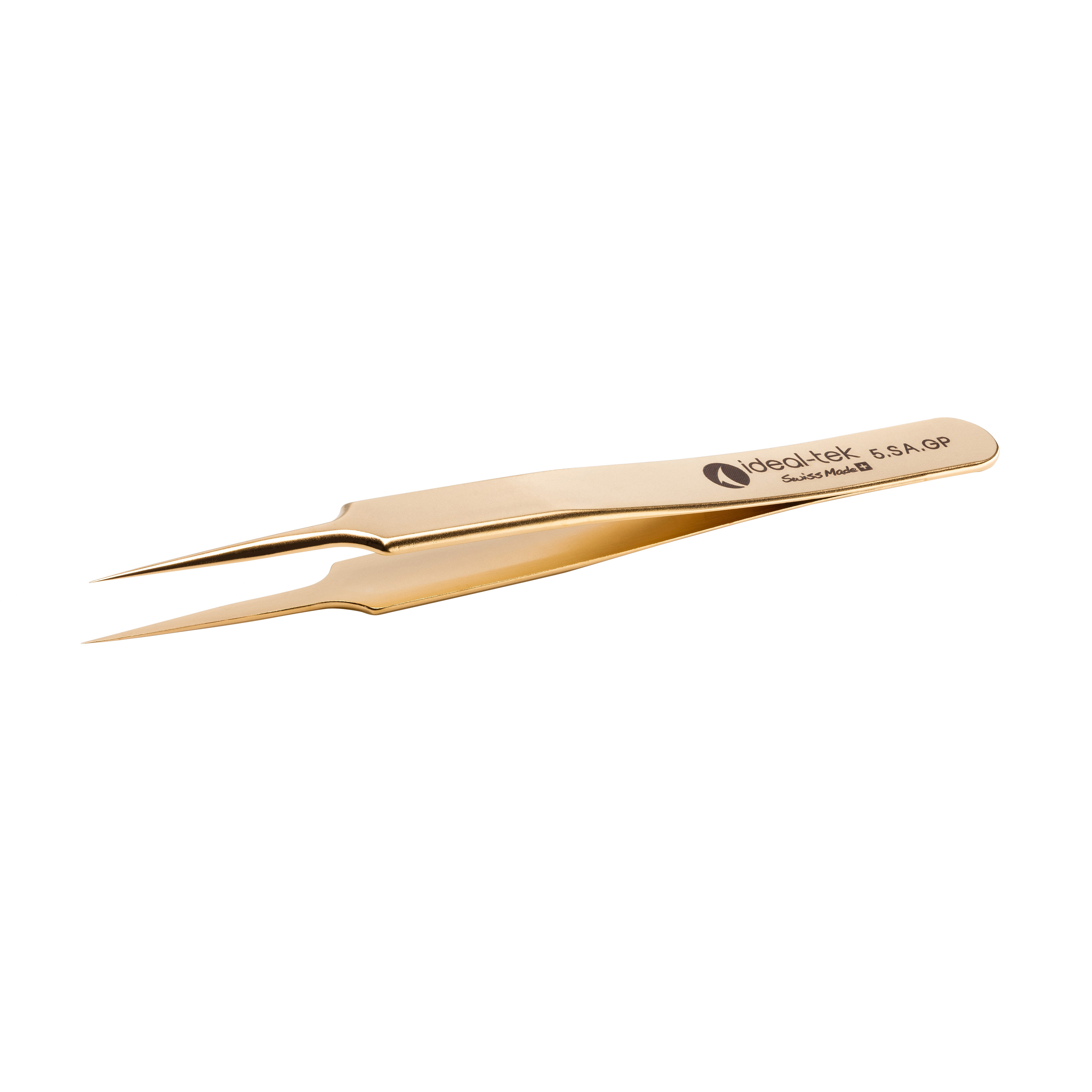 【5.SA.GP.0.ITU】GOLD PLATED TWEEZERS,SHARP,4.33"
