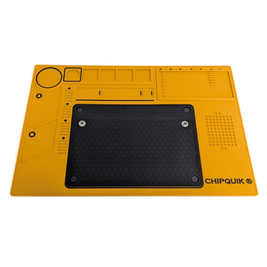 ESD SILICONE SOLDERING MAT - BLA【CQ-ESD-MAT-SILICONE-1 ORANGE】