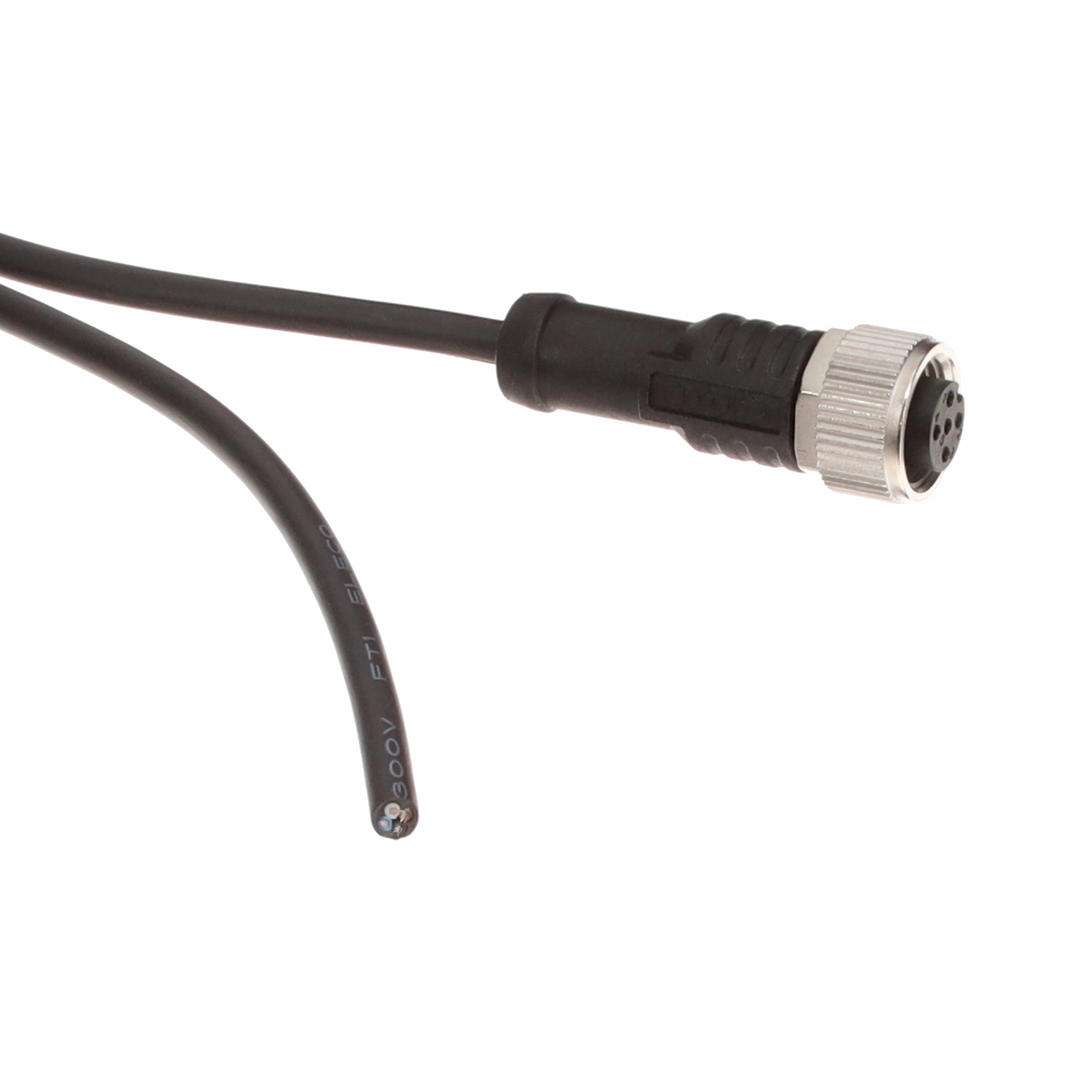 【M12A-04BFFM-SL8B01】CIRC CBL 4POS PLUG TO WIRE 3.28'
