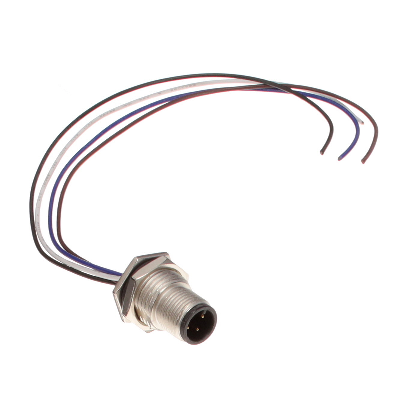 【M12A-04PMMC-SF8B20】CIRC CBL 4POS PLUG TO WIRE 0.66'