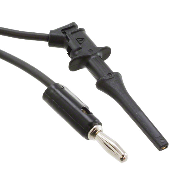 【6249-12-0】TEST LEAD BANANA TO GRABBER 12"