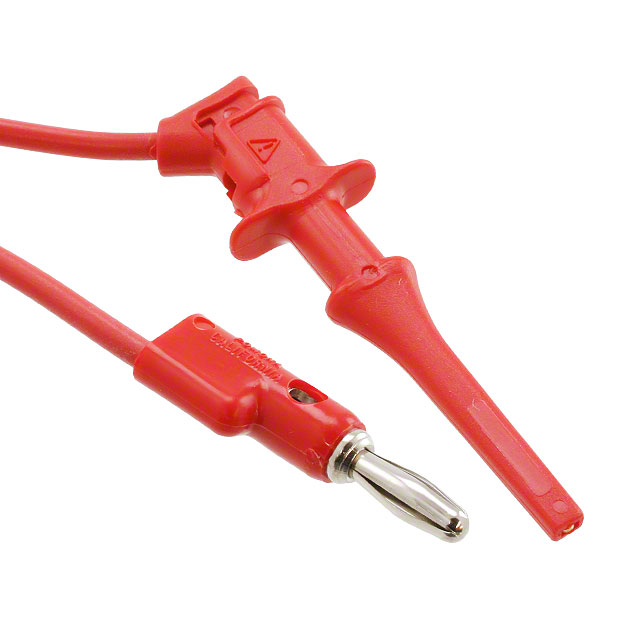 【6249-12-2】TEST LEAD BANANA TO GRABBER 12"