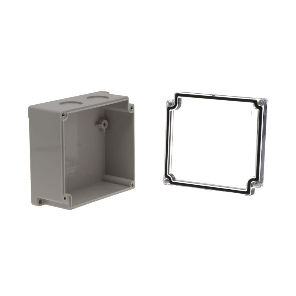 【PNB-30417-CKO】ABS CLEAR COVER PLASTIC IP67 BOX