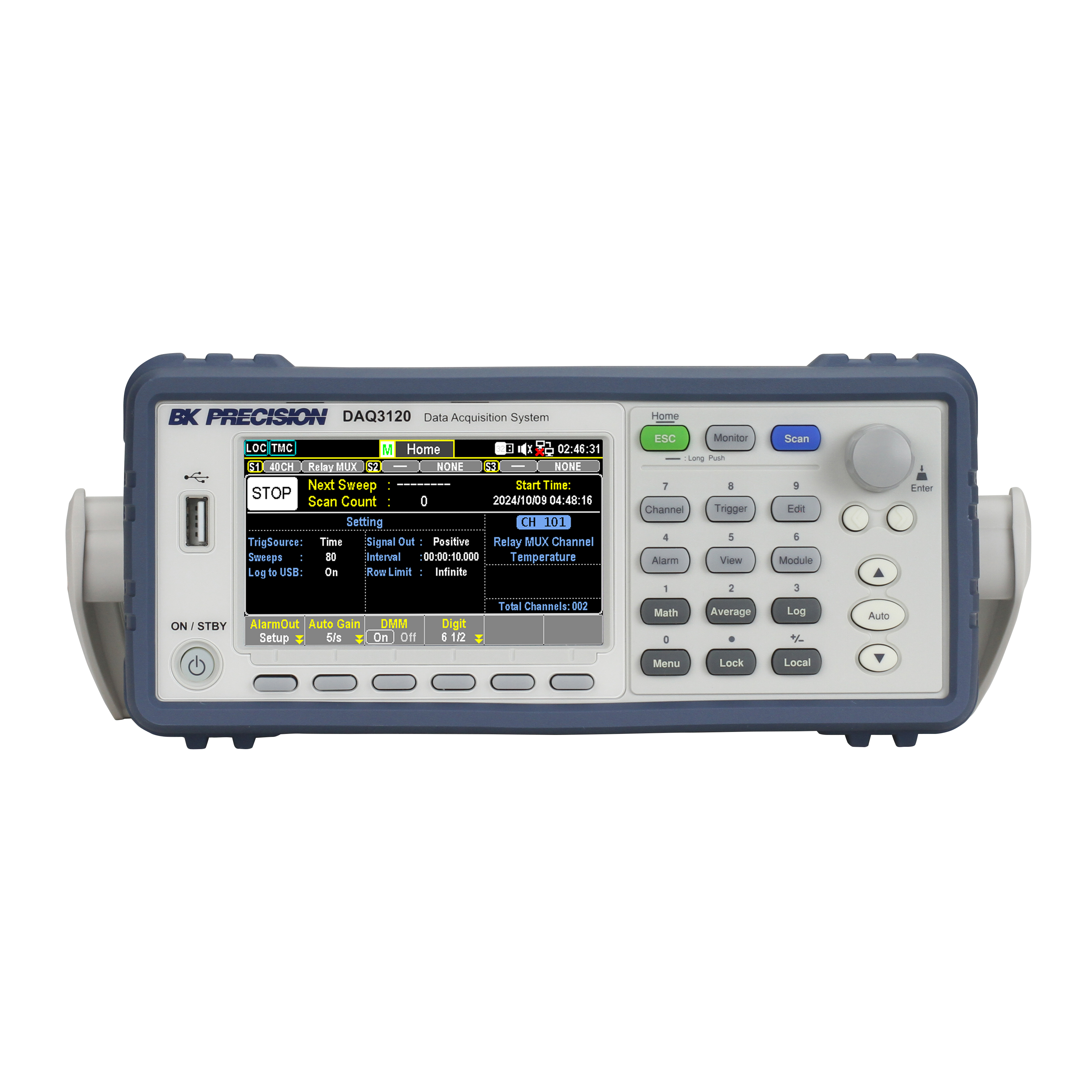 【DAQ3120】BENCHTOP DATA ACQUISITION SYSTEM