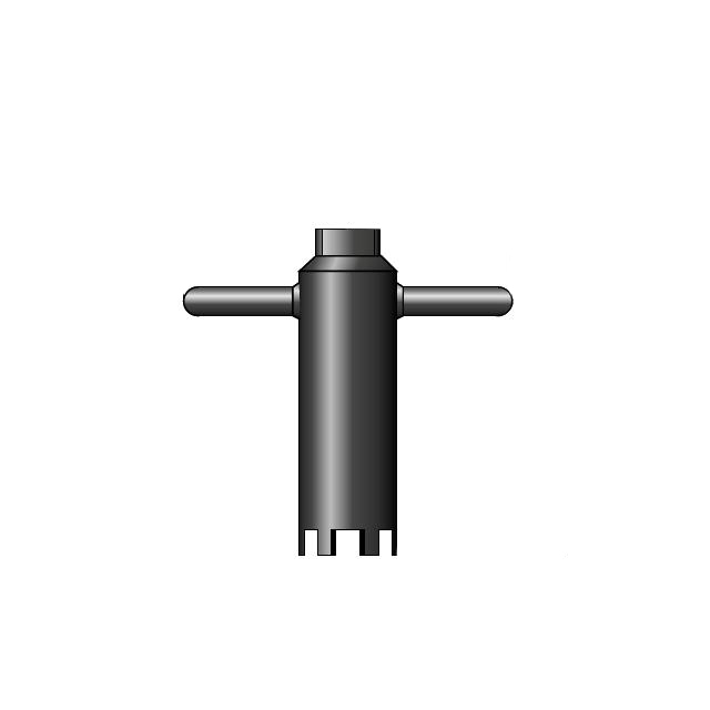 NUTDRIVER FOR SLOTTED MOUNTIG NU【700.098.001.000.010】