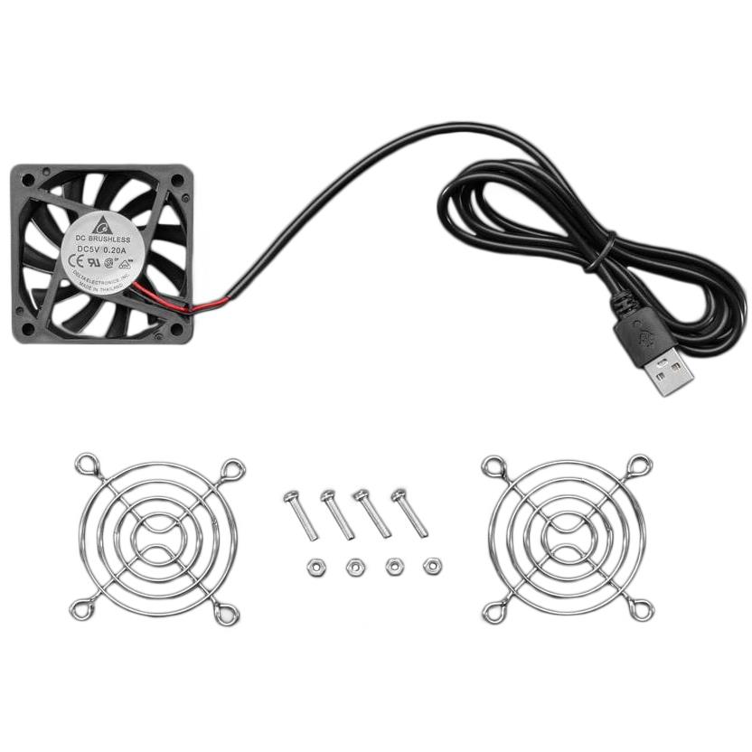 5V SQUARE USB FAN -  6 CM【6103】