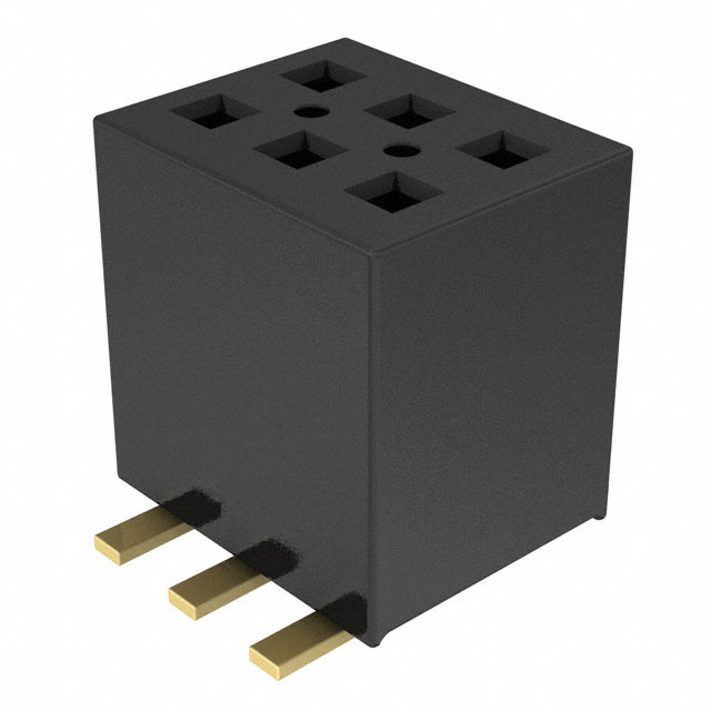 【FLE-103-01-G-DV】CONN RCPT 6POS 0.05 GOLD SMD