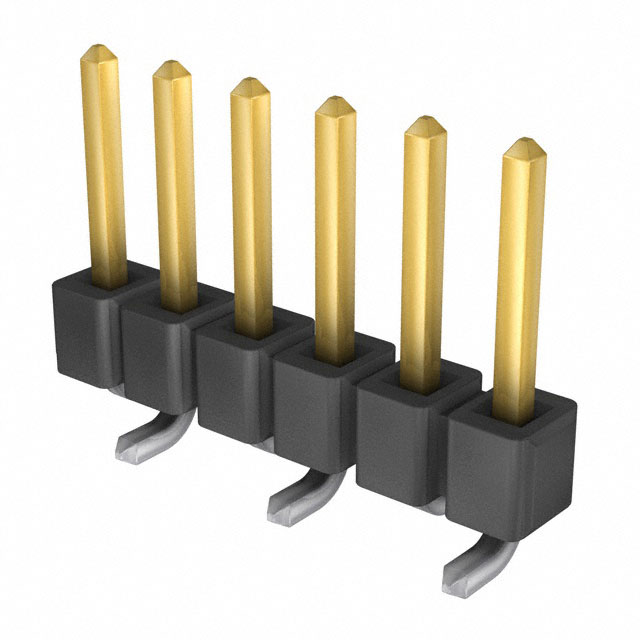 【TSM-106-02-F-SV】CONN HEADER SMD 6POS 2.54MM