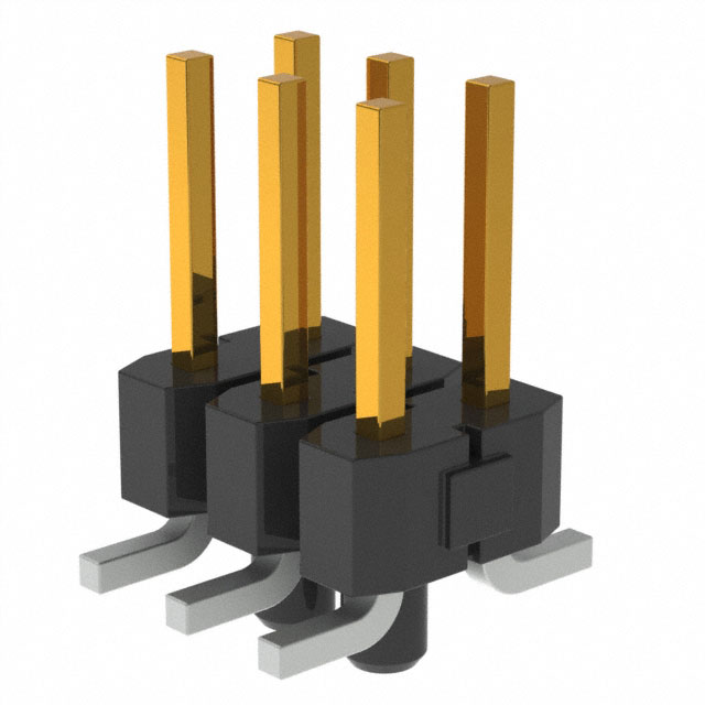 【TSM-103-01-L-DV-A-P-TR】CONN HEADER SMD 6POS 2.54MM