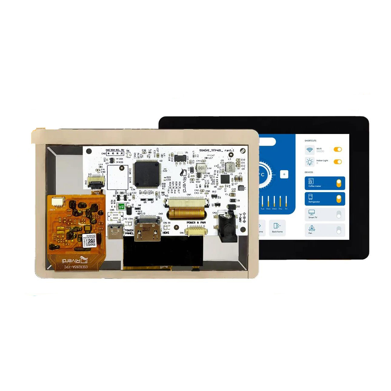 【SM-RVT50HQHNWC00-B V2.0A】HB, IPS,5.0",UXTOUCH, ILI2132, O[箱]