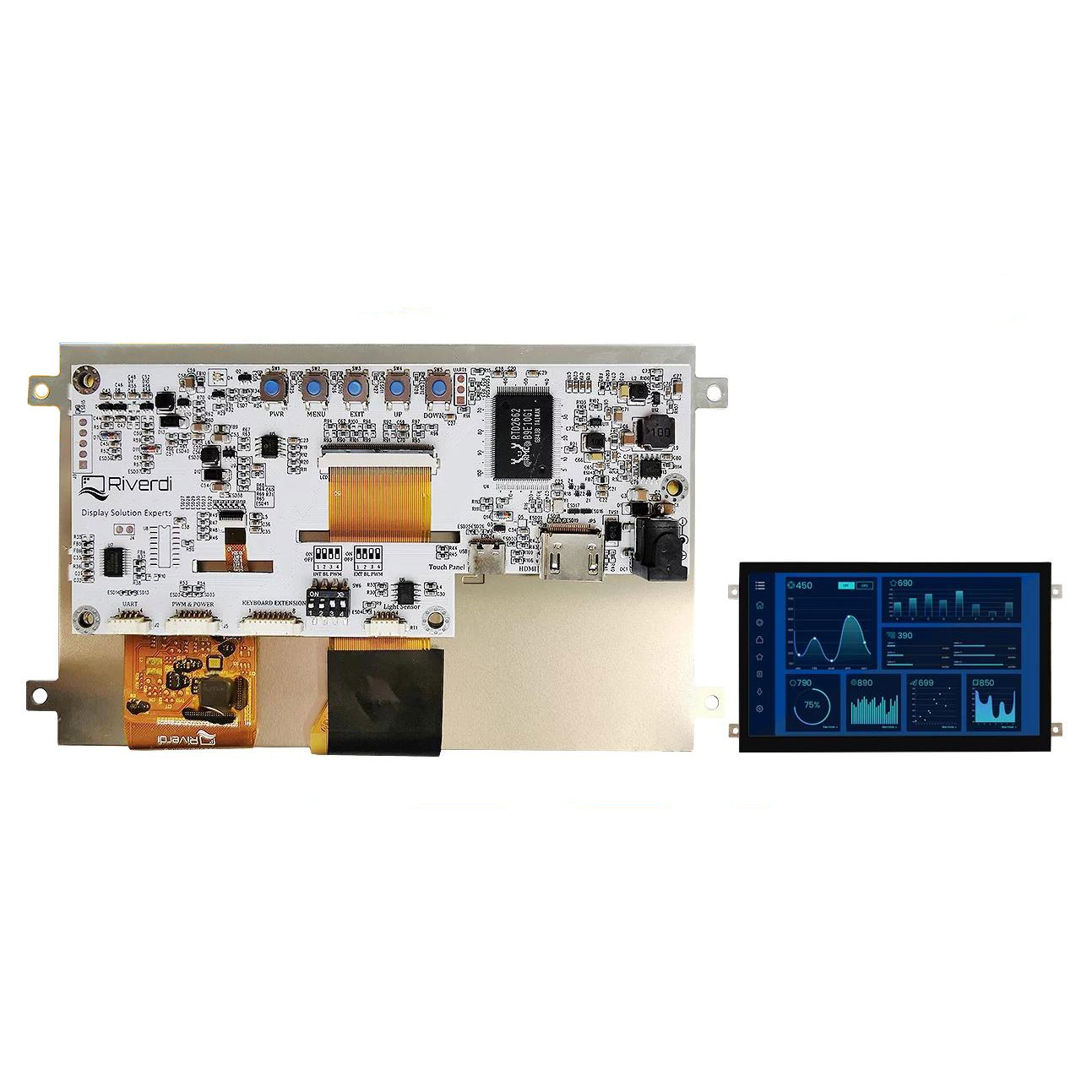 【SM-RVT70HSHFWCA0】HB, IPS,7.0" ATOUCH CG, ILI2132,[箱]
