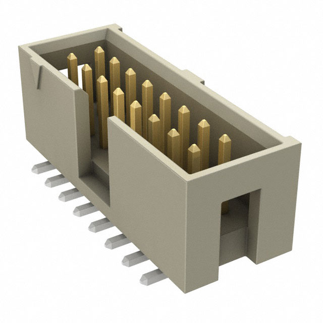 【HTST-108-01-L-DV-P-TR】CONN HEADER SMD 16POS 2.54MM