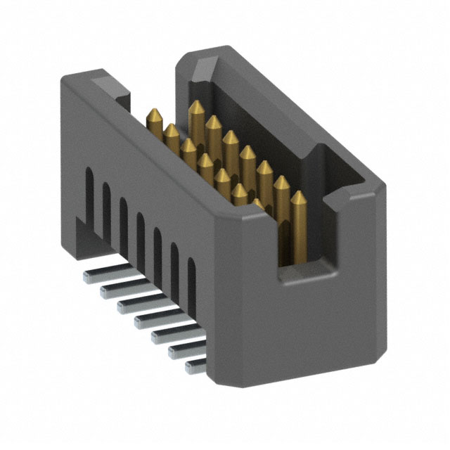 CONN HEADER SMD 14POS 1.27MM【TFM-107-02-L-D】