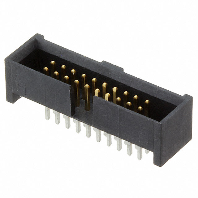 CONN HEADER VERT 20POS 1.27MM【SHF-110-01-L-D-TH】