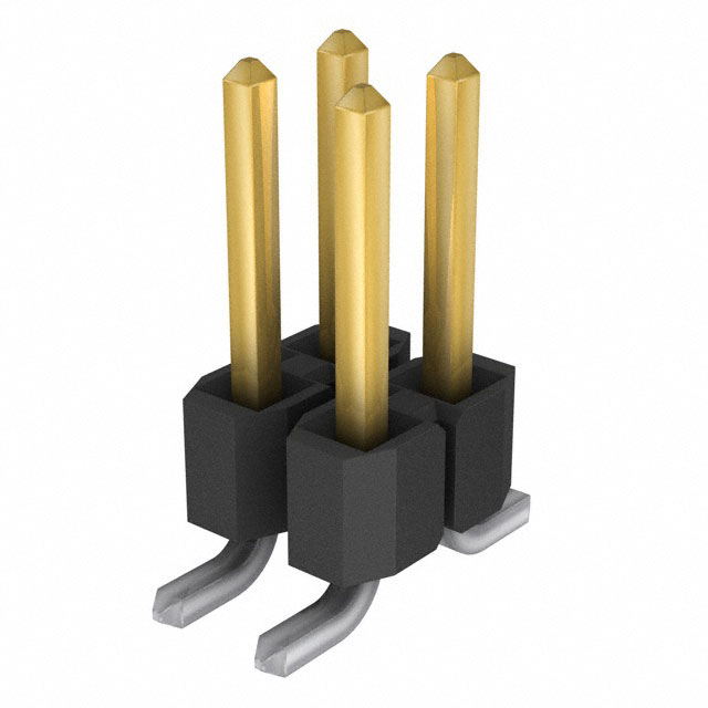 CONN HEADER SMD 8POS 2.54MM【TSM-104-01-S-DV-P-TR】