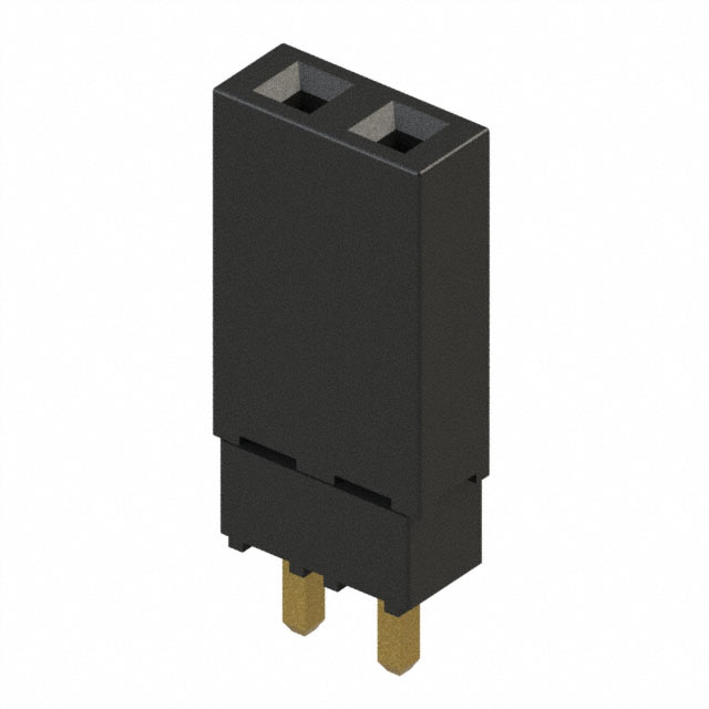 【ESQ-102-12-G-S】CONN SOCKET 2POS 0.1 GOLD PCB