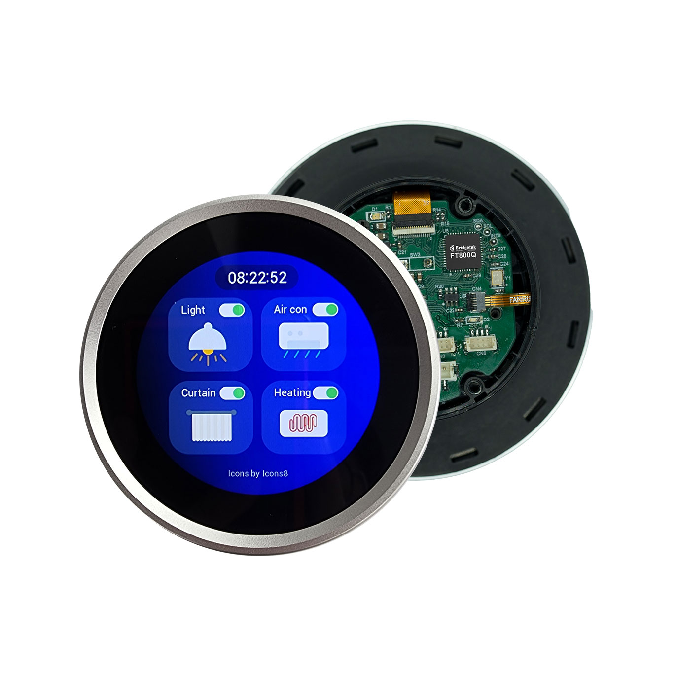 【IDM2040-21R】Rotary Dial TFT Display