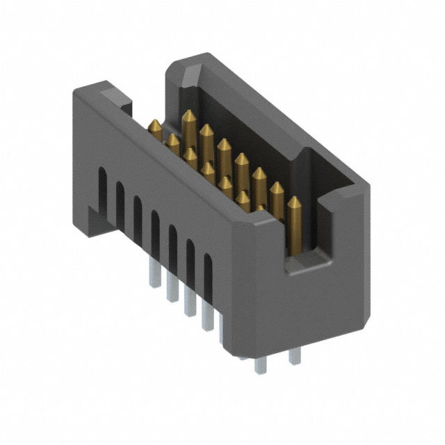 【TFM-107-01-L-D】CONN HEADER VERT 14POS 1.27MM