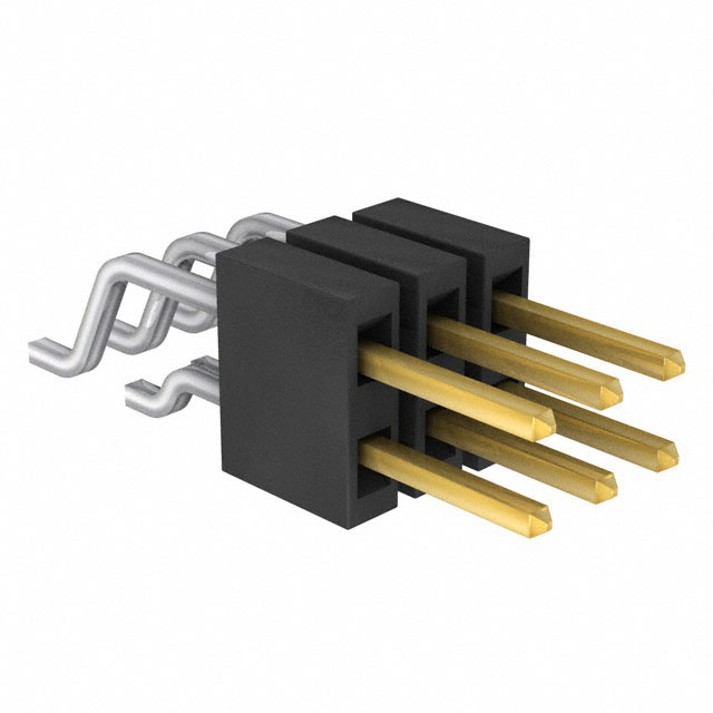 【FTSH-103-01-L-DH】CONN HEADER SMD R/A 6POS 1.27MM