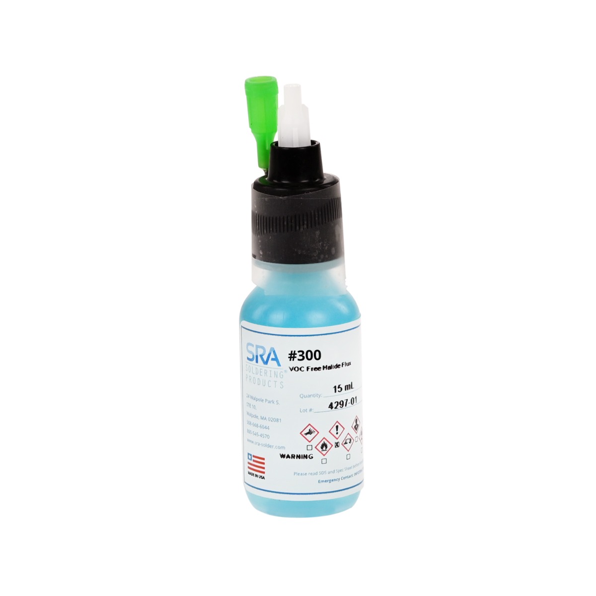 【FLS300-15ML】SRA #300 VOC-FREE ORGANIC ACID F