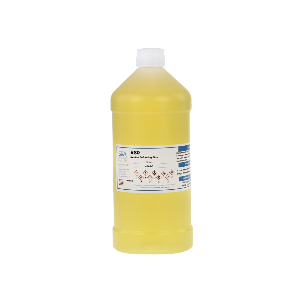 【FLS80-1L】SRA #80 SOLVENT-BASED, WATER-SOL