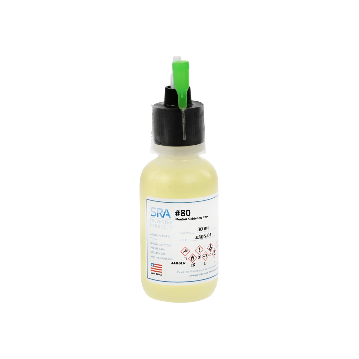 【FLS80-30ML】SRA #80 SOLVENT-BASED, WATER-SOL