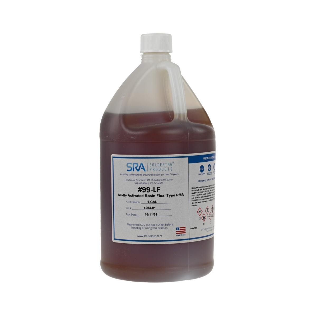 【FLS99LF-1G】SRA #99-LF TYPE RMA ROSIN SOLDER