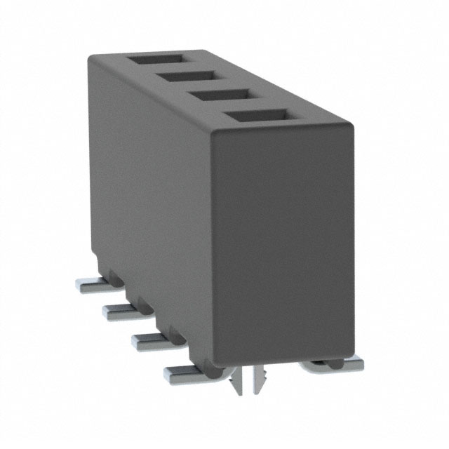 【HPF-04-02-T-S-LC】CONN RCPT 4POS 0.2 TIN SMD