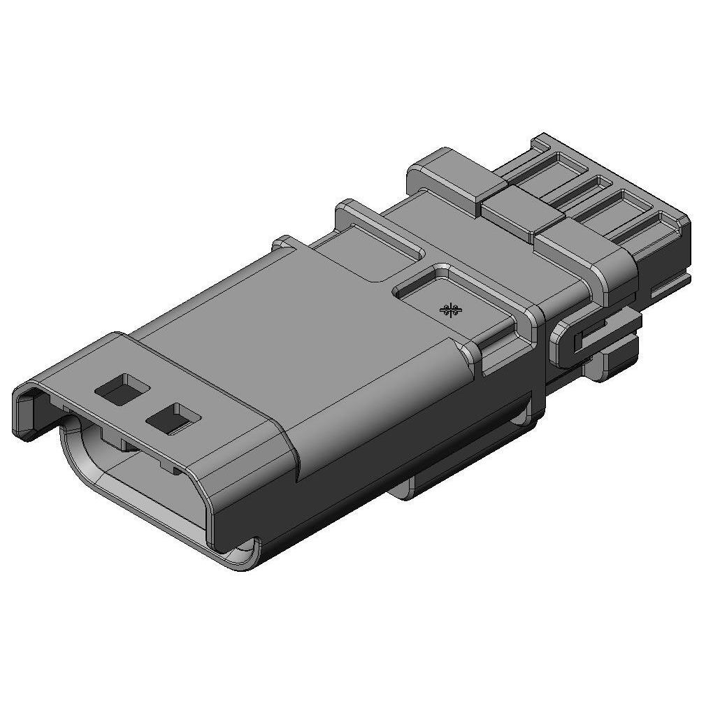 CONN PIN HSG 4 POS KEY A IPX9K 2【MX80D04PZ1A】