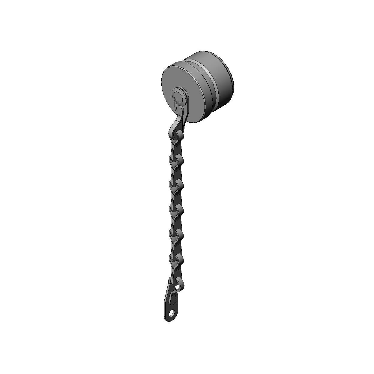 CIRC CONN, PLUG DUST CAP, SIZE 1【N/MS25042-18D】