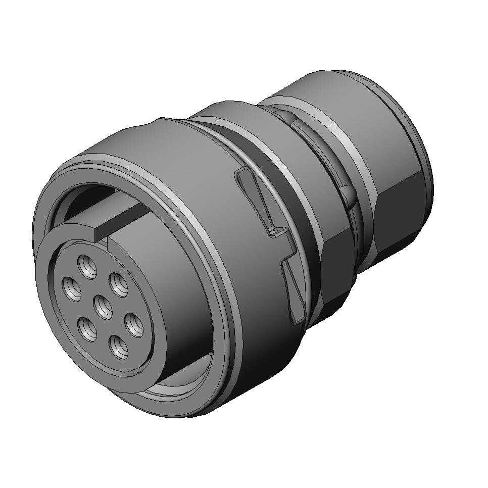 【N/MS3106B16S-1S】CIRCULAR CONN STRAIGHT PLUG, SOC