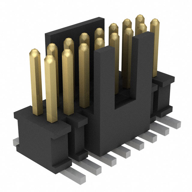 CONN HEADER SMD 16POS 1.27MM【FTSH-108-01-L-DV-K】