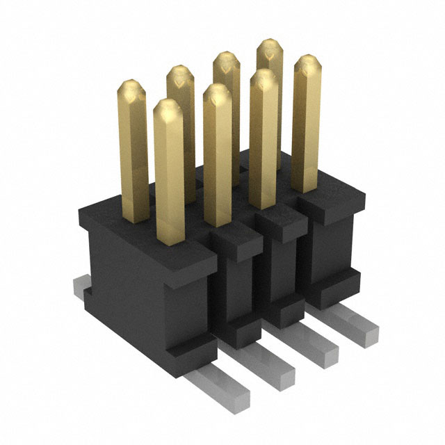 【FTSH-104-04-L-DV-P-TR】CONN HEADER SMD 8POS 1.27MM [digi-reel品]