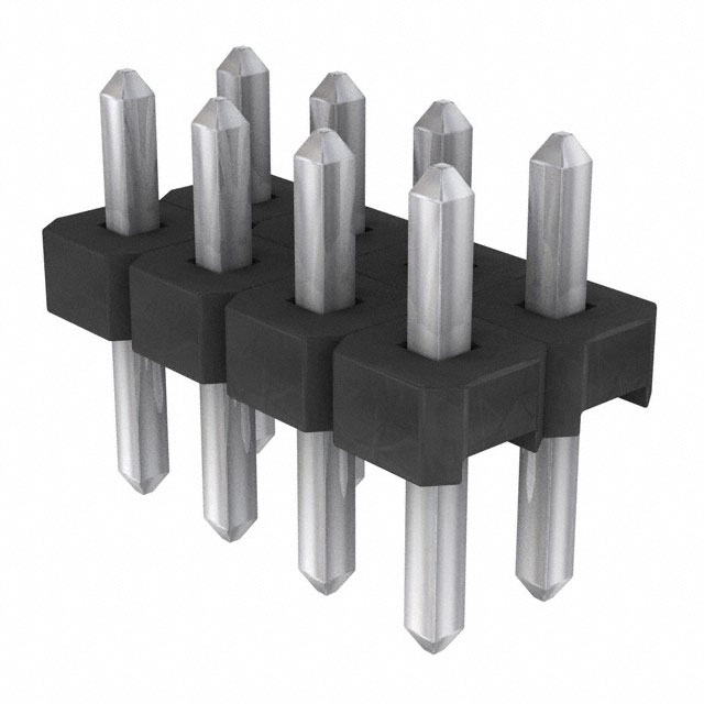 【TLW-104-06-T-D】CONN HEADER VERT 8POS 2.54MM