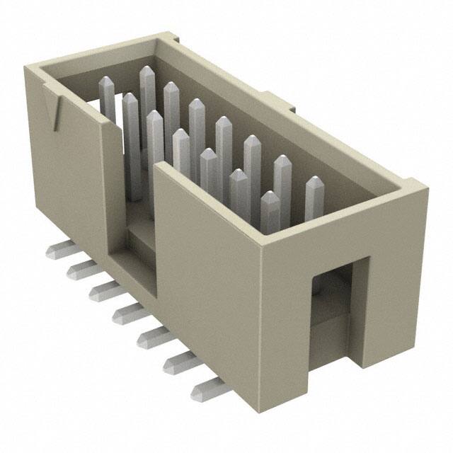 CONN HEADER SMD 14POS 2.54MM【HTST-107-01-T-DV】