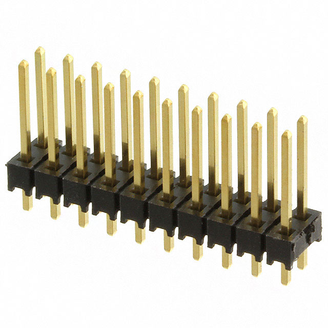 CONN HEADER VERT 72POS 2.54MM【MTSW-136-11-G-D-520】