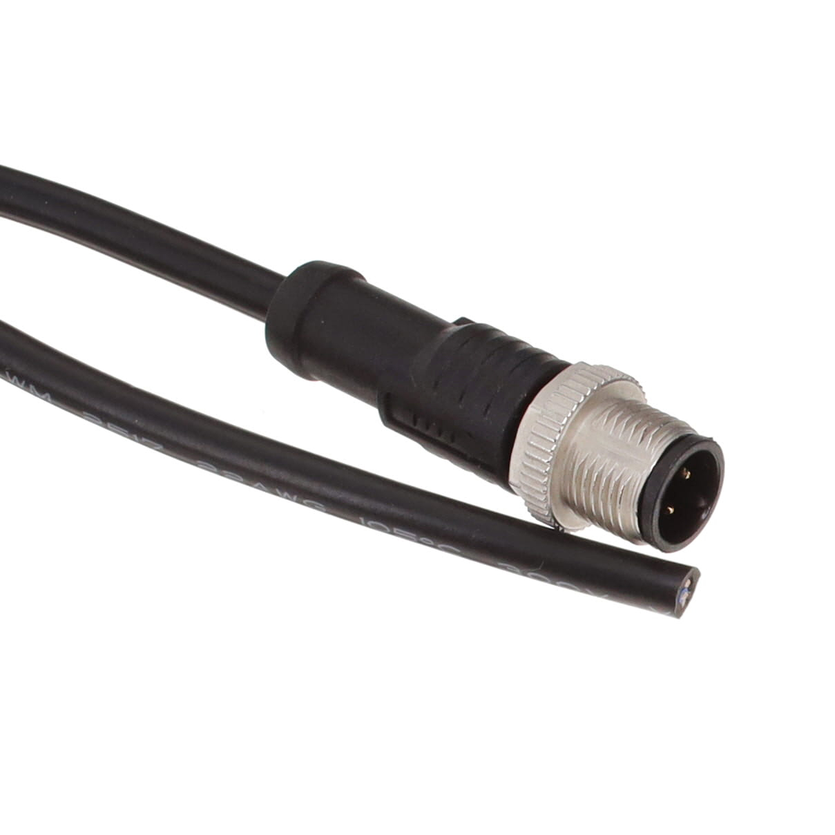 【M12A-04BMMM-SL8D01】CIRC CBL 4POS RCPT TO WIRE 3.28'