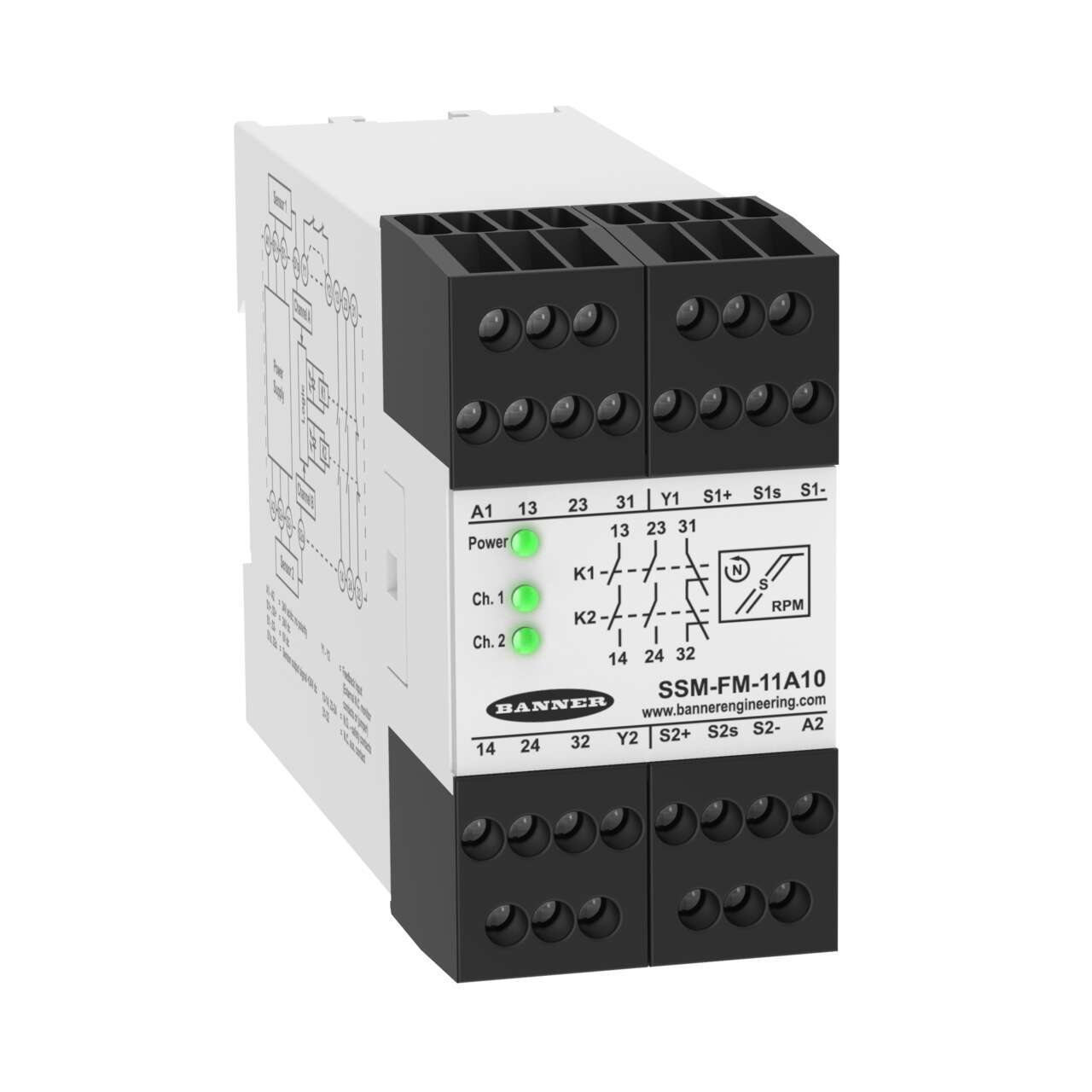 SAFETY SPEED MODULE; SUPPLY VOLT【SSM-FM-11A10】